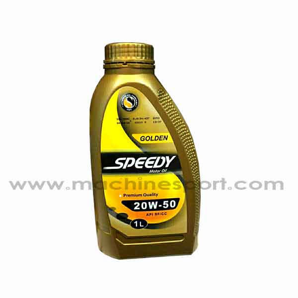 Golden engine oil Speedy
