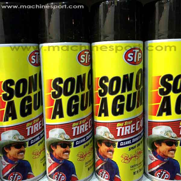 اسپری تمیز کننده لاستیک خودرو اس تی پی مدل Son of a Gun