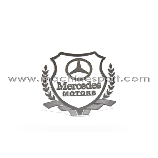 آرم خوشه دار مرسدس موتور MERCEDES لیزری