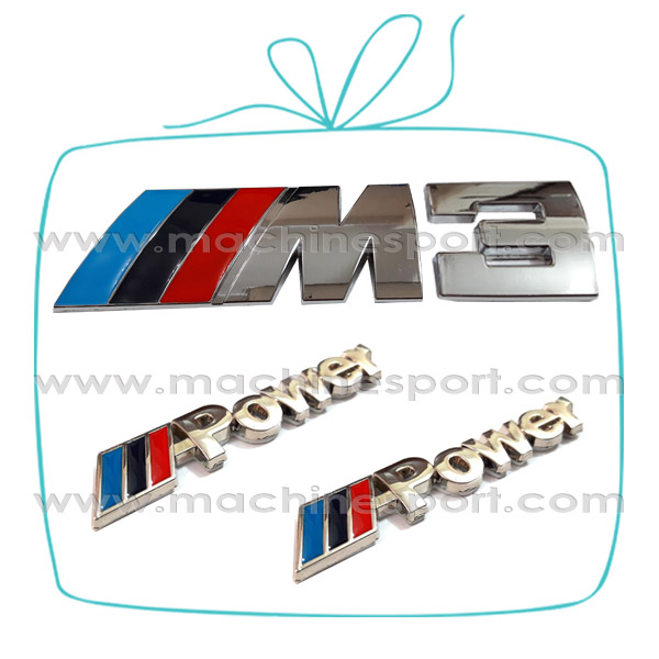 ست-بی-ام-و نیم ست آرم های بی ام دبلیو BMW