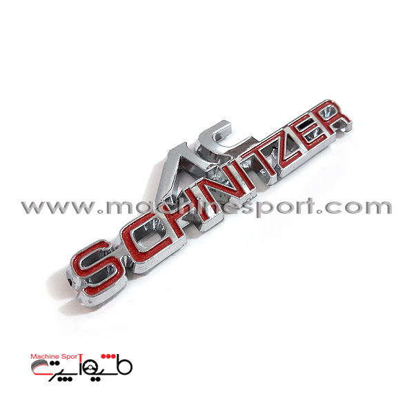نوشته اشنایتزر Schnitzer قرمز نقره ای
