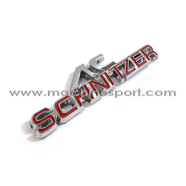 نوشته اشنایتزر Schnitzer قرمز نقره ای