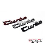 آرم توربو Turbo پورشه مشکی رنگ