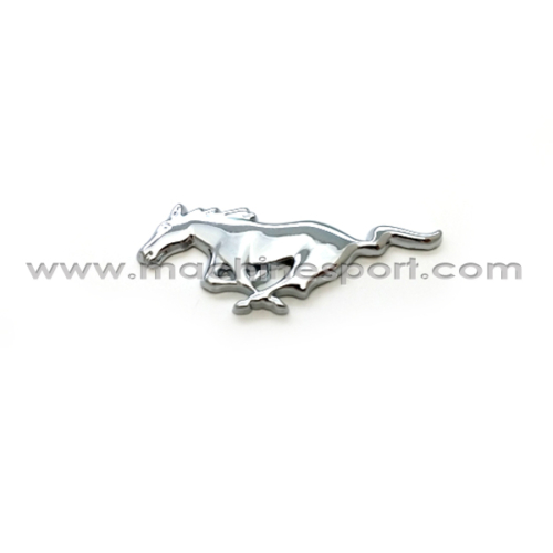 آرم فورد موستانگ Mustang نقره ای 7.6 سانت به سمت چپ