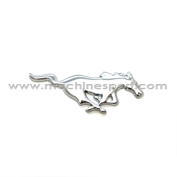 آرم فورد موستانگ Mustang نقره ای رنگ 11 سانت به طرف راست
