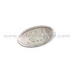 آرم و لوگو کیا KIA نقره ای رنگ 5.7 سانت