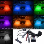 کیت نور پردازی داخل خودرو ریموت دار RGB