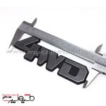 آرم نوشته 4WD نقره ای