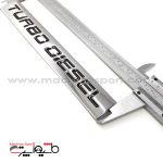 آرم توربو دیزل TURBO DIESEL سایز 14.8 سانت