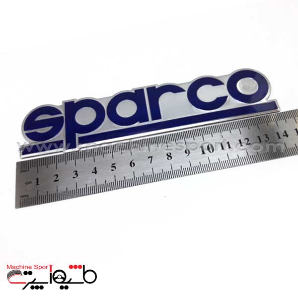 آرم شرکت اسپارکو SPARCO سایز 14.5 سانت