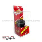 سر دنده اسپرت پراید طرح MOMO رنگ مشکی