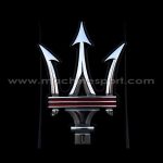 رم و لوگو مازراتی Maserati سایز 5.4 سانت