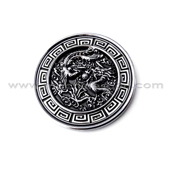 آرم نماد چینی اژدها و ققنوس dragon and Phoenix