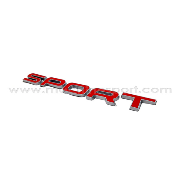 آرم اسپرت sport رنجروور قرمز رنگ سایز 16.1 سانت