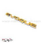 آرم رنجروور ایووک EVOQUE زرد رنگ