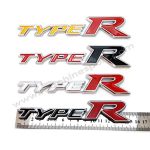 آرم Type-R هوندا سیویک زرد رنگ سایز 15 سانت