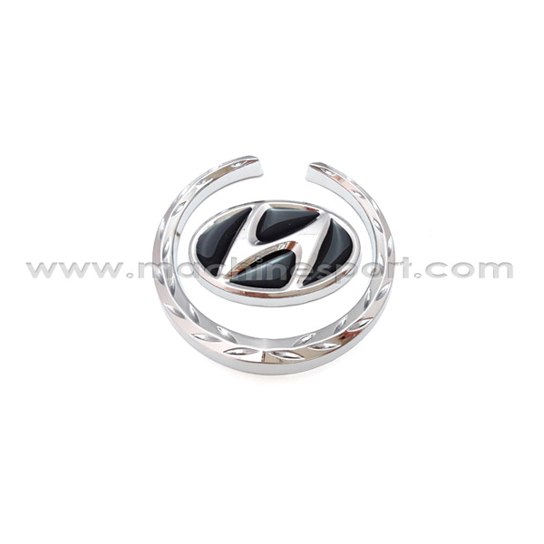 آرم هیوندای HYUNDAI خوشه دار مشکی آرم هیوندای HYUNDAI خوشه دار مشکی