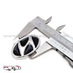 آرم هیوندای HYUNDAI خوشه دار مشکی