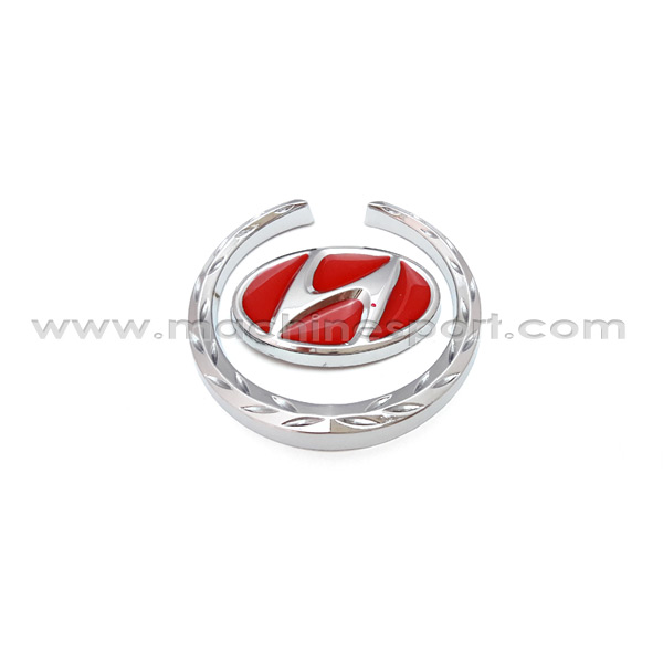 آرم هیوندای HYUNDAI خوشه دار قرمز