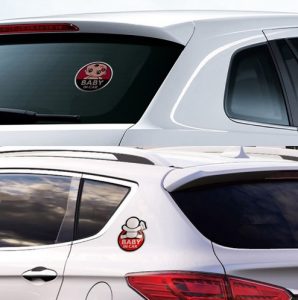 استیکر بیبی این کار Baby In Car Sticker
