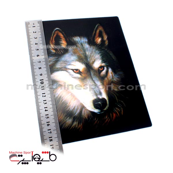 استیکر سه بعدی گرگ Wolf