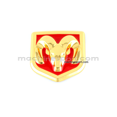 آرم دوج DODGE گلد قرمز