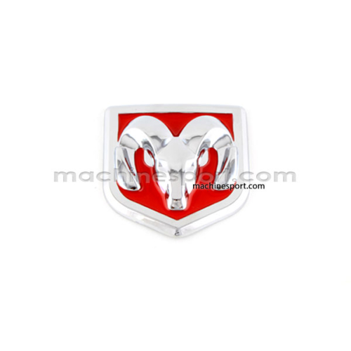 آرم دوج DODGE نقره ای 6.3 سانت