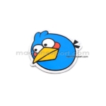 استیکر پرنده خشمگین angry bird آبی