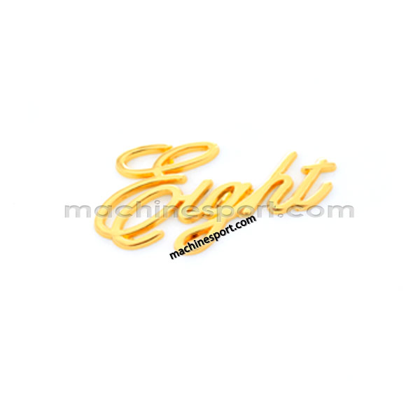 آرم نوشته eight گلد طلایی