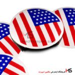 خرید آرم کاپ رینگ پرچم آمریکا