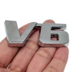 لوگو V6 برای موتور خودروهای 6 سیلندر