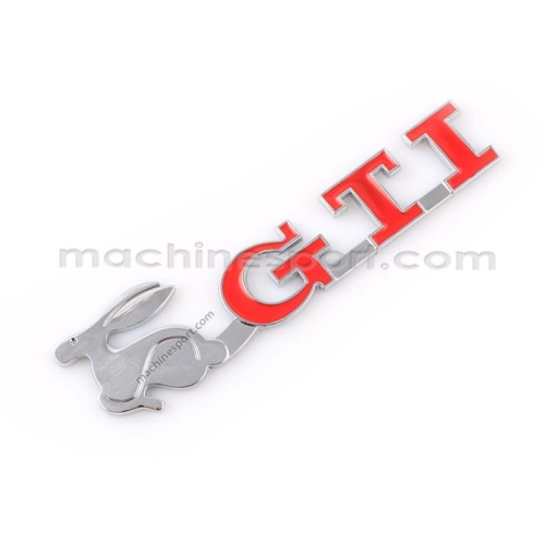 آرم نوشته GTI مربوط به خودرو فولکس واگن