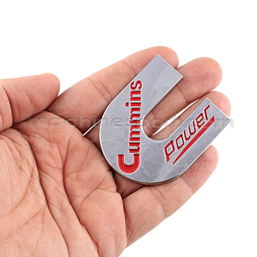 آرم نوشته CUMMINS نقره ای