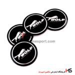 آرم کاپ رینگ طرح گرگ Wolf