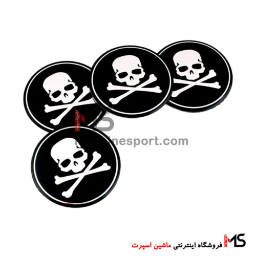 آرم کاپ رینگ طرح جمجمه دزدان دریایی