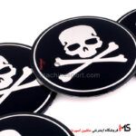 آرم کاپ رینگ طرح جمجمه دزدان دریایی