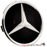لوگو جلو پنجره مرسدس بنز