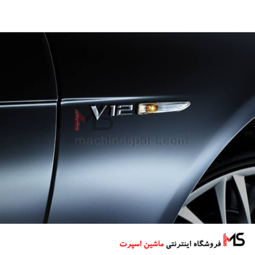 آرم نوشته V12 بی ام دبلیو
