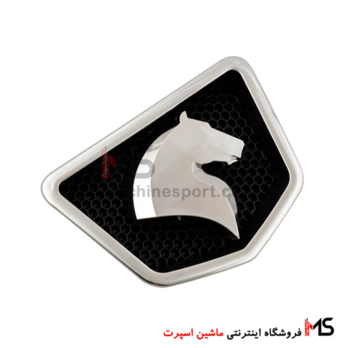 آرم اسب جلو پنجره سمند سورن