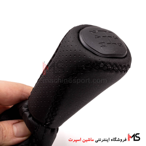 ست چهار تکه سردنده ، روکش دور فرمان، گردگیر و دستی مشکی