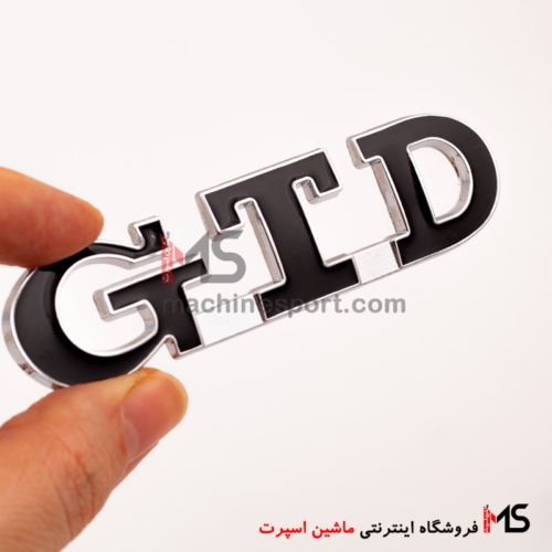 آرم نوشته جی تی دی GTD فولکس واگن