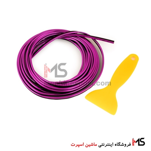 نوار تزئین داخل خودرو رنگ بنفش