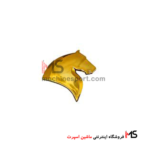آرم ایران خودرو جلو پنجره سمند EF7 طلایی