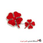 آرم گل قرمز