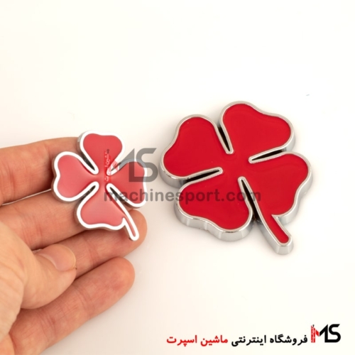 آرم گل قرمز