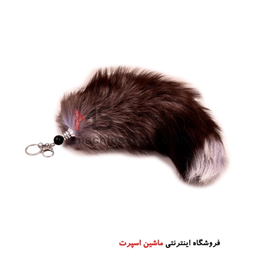 آویز خزدار طرح دم روباه