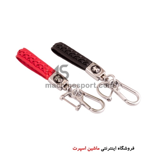 جاسوئیچی بند چرمی بافت پژو