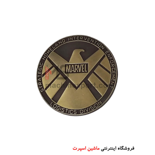 آرم گرد طرح مارول MARVEL