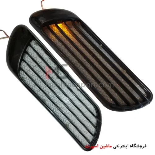 هواکش تزئینی گلگیر و کاپوت با چراغ مخفی 01